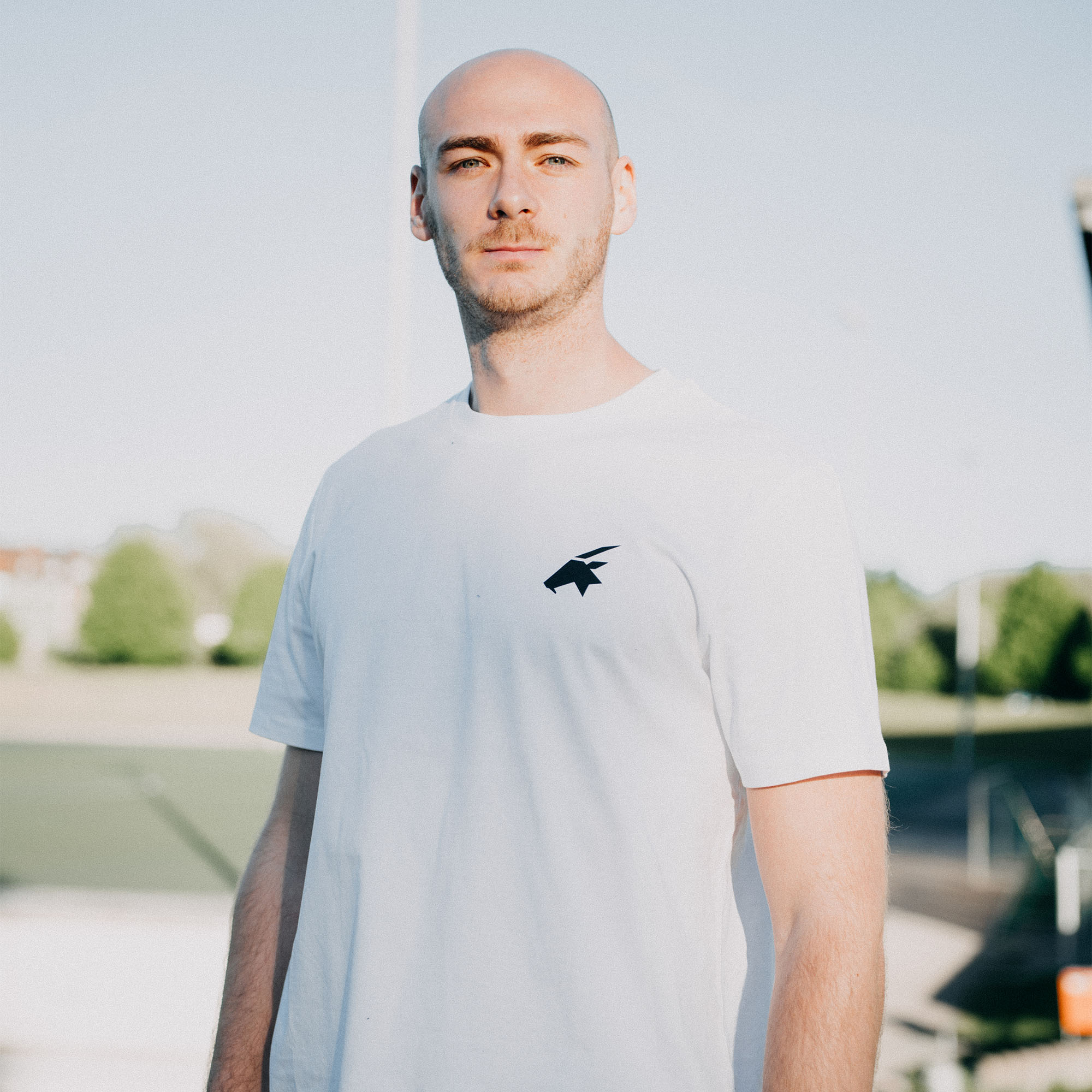 GOATRICIANI Shirt - Schwarz auf Weiß